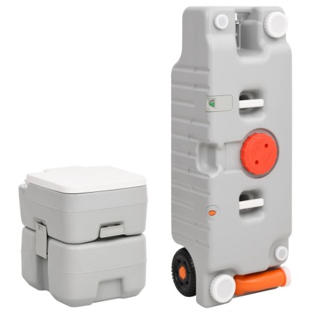 Juego de inodoro portátil y tanque de agua para camping by , Camping and hiking - Ref: Foro24-3186657, Price: 344,96 €, Disco...