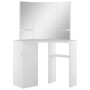 Mesa tocador de maquillaje de esquina blanca de vidaXL, Tocadores para dormitorios - Ref: Foro24-288451, Precio: 153,83 €, De...