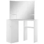 Weißer Eck-Make-up-Schminktisch von vidaXL, Schlafzimmerkommoden - Ref: Foro24-288451, Preis: 151,86 €, Rabatt: %