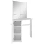 Weißer Eck-Make-up-Schminktisch von vidaXL, Schlafzimmerkommoden - Ref: Foro24-288451, Preis: 151,86 €, Rabatt: %