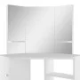 Weißer Eck-Make-up-Schminktisch von vidaXL, Schlafzimmerkommoden - Ref: Foro24-288451, Preis: 151,86 €, Rabatt: %