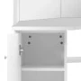 Weißer Eck-Make-up-Schminktisch von vidaXL, Schlafzimmerkommoden - Ref: Foro24-288451, Preis: 151,86 €, Rabatt: %