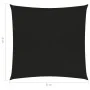 Schwarzes HDPE-Segelvorzelt 160 g/m² 6x6 m von , Sonnenschirme - Ref: Foro24-311719, Preis: 67,42 €, Rabatt: %