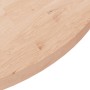 Runde Tischplatte unbehandeltes Eichenholz Ø90x2,5cm von , Tischplatten - Ref: Foro24-342906, Preis: 132,10 €, Rabatt: %