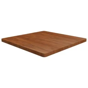 Square table top made of dark brown oak wood, 90x90x4cm by , Table tops - Ref: Foro24-343079, Price: 179,94 €, Discount: %