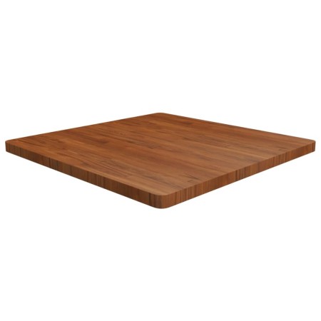 Quadratische Tischplatte aus dunkelbraunem Eichenholz 90x90x4cm von , Tischplatten - Ref: Foro24-343079, Preis: 182,98 €, Rab...