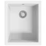 Kitchen sink with white granite overflow by vidaXL, Sinks - Ref: Foro24-147076, Price: 168,52 €, Discount: %