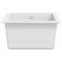Kitchen sink with white granite overflow by vidaXL, Sinks - Ref: Foro24-147076, Price: 168,52 €, Discount: %