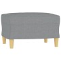 Set of sofas with 4 light gray fabric cushions by , Sofas - Ref: Foro24-3202078, Price: 747,77 €, Discount: %