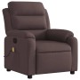 Dunkelbrauner Liegemassagesessel aus Stoff von , Sessel - Ref: Foro24-373479, Preis: 253,50 €, Rabatt: %