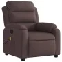 Dunkelbrauner Liegemassagesessel aus Stoff von , Sessel - Ref: Foro24-373479, Preis: 247,70 €, Rabatt: %