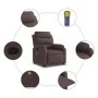 Dunkelbrauner Liegemassagesessel aus Stoff von , Sessel - Ref: Foro24-373479, Preis: 247,70 €, Rabatt: %