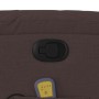 Dunkelbrauner Liegemassagesessel aus Stoff von , Sessel - Ref: Foro24-373479, Preis: 253,50 €, Rabatt: %