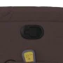 Dunkelbrauner Liegemassagesessel aus Stoff von , Sessel - Ref: Foro24-373479, Preis: 247,70 €, Rabatt: %