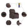 Dunkelbrauner Liege-Massagesessel aus Stoff von , Sessel - Ref: Foro24-3204997, Preis: 311,08 €, Rabatt: %