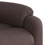Dark brown fabric reclining massage chair by , Armchairs - Ref: Foro24-3204997, Price: 326,18 €, Discount: %