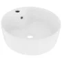 Luxury washbasin with matte white ceramic overflow 36x13 cm by vidaXL, Sinks - Ref: Foro24-147031, Price: 76,71 €, Discount: %