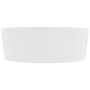 Luxury washbasin with matte white ceramic overflow 36x13 cm by vidaXL, Sinks - Ref: Foro24-147031, Price: 78,15 €, Discount: %
