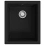 Kitchen sink with black granite overflow by vidaXL, Sinks - Ref: Foro24-147073, Price: 163,36 €, Discount: %