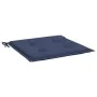 Cojines para muebles palets 2 uds tela azul marino 40x40x3 cm de , Cojines para sillas y sofás - Ref: Foro24-378358, Precio: ...