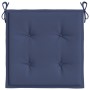 Kissen für Palettenmöbel 2 Stück Stoff Marineblau 40x40x3 cm von , Kissen für Stühle und Sofas - Ref: Foro24-378358, Preis: 1...