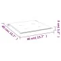 Cushions for pallet furniture 2 units navy blue fabric 40x40x3 cm by , Cushions for chairs and sofas - Ref: Foro24-378358, Pr...