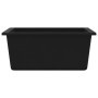 Küchenspüle mit Überlauf aus schwarzem Granit von vidaXL, Sinkt - Ref: Foro24-147073, Preis: 165,87 €, Rabatt: %