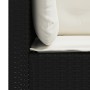 Ecksofas für den Garten mit 2 Stück schwarzen Kunststoff-Rattan-Kissen. von , Outdoor-Sofas - Ref: Foro24-365914, Preis: 159,...