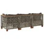 3-seater garden sofa with grey synthetic rattan cushions by , Outdoor sofas - Ref: Foro24-365942, Price: 258,72 €, Discount: %
