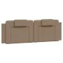 Cabecero de cama acolchado cuero sintético capuchino 160 cm de , Cabeceros y pies de cama - Ref: Foro24-374801, Precio: 52,94...
