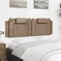 Cabecero de cama acolchado cuero sintético capuchino 160 cm de , Cabeceros y pies de cama - Ref: Foro24-374801, Precio: 54,73...