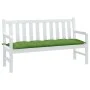 Cojín para banco de jardín tela verde melange 150x50x7 cm de , Cojines para sillas y sofás - Ref: Foro24-4002558, Precio: 31,...