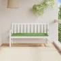 Cojín para banco de jardín tela verde melange 150x50x7 cm de , Cojines para sillas y sofás - Ref: Foro24-4002558, Precio: 31,...