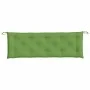 Kissen für Gartenbank aus grünem Melange-Stoff 150x50x7 cm. von , Kissen für Stühle und Sofas - Ref: Foro24-4002558, Preis: 3...