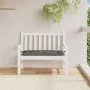 Cushion for garden bench in dark gray melange fabric 100x50x7 cm by , Cushions for chairs and sofas - Ref: Foro24-4002532, Pr...