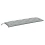 Kissen für Gartenbank aus hellgrauem Melange-Stoff 150x50x7 cm. von , Kissen für Stühle und Sofas - Ref: Foro24-4002553, Prei...