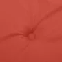 Cushions for garden bench 2 units red melange fabric 200x50x7 cm by , Cushions for chairs and sofas - Ref: Foro24-4002636, Pr...
