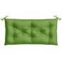 Kissen für Gartenbank 2 Stück Stoff in Melange-Grün 100x50x7 cm von , Kissen für Stühle und Sofas - Ref: Foro24-4002591, Prei...
