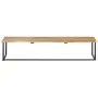 Coat rack with natural edge made of solid acacia wood 100x35x22 cm by vidaXL, Hat and coat racks - Ref: Foro24-320251, Price:...