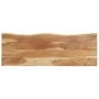 Coat rack with natural edge made of solid acacia wood 100x35x22 cm by vidaXL, Hat and coat racks - Ref: Foro24-320251, Price:...