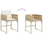 Garden dining set with 13-piece synthetic rattan beige cushions. by , Garden sets - Ref: Foro24-3278073, Price: 1,00 €, Disco...
