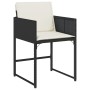 Set comedor de jardín con cojines 13 pzas ratán sintético negro de , Conjuntos de jardín - Ref: Foro24-3278078, Precio: 845,1...