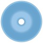 Matte light blue round ceramic luxury washbasin 40x15 cm by vidaXL, Sinks - Ref: Foro24-147000, Price: 77,54 €, Discount: %