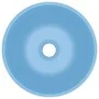 Matte light blue round ceramic luxury washbasin 40x15 cm by vidaXL, Sinks - Ref: Foro24-147000, Price: 76,35 €, Discount: %