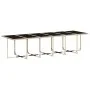 Set comedor de jardín 17 pzas con cojines ratán sintético beige de , Conjuntos de jardín - Ref: Foro24-3278195, Precio: 1,00 ...
