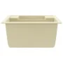 Double sink kitchen with overflow beige granite by vidaXL, Sinks - Ref: Foro24-147087, Price: 118,97 €, Discount: %