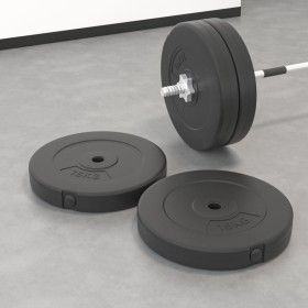 Weight plates 2 pcs 30 kg cement by vidaXL, free weight - Ref: Foro24-93598, Price: 89,33 €, Discount: %