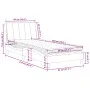 Cama con colchón terciopelo gris claro 90x200 cm de , Camas y somieres - Ref: Foro24-3208574, Precio: 275,26 €, Descuento: %