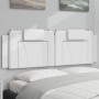 Gepolstertes Kopfteil aus weißem Kunstleder, 160 cm. von , Kopf- und Fußteile - Ref: Foro24-374798, Preis: 64,13 €, Rabatt: %