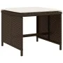 Set muebles de jardín 13 pzas y cojines ratán sintético marrón von , Gartensets - Ref: Foro24-3278108, Preis: 863,65 €, Rabat...